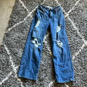 Ultra high rise dad Jean (vintage stretch)